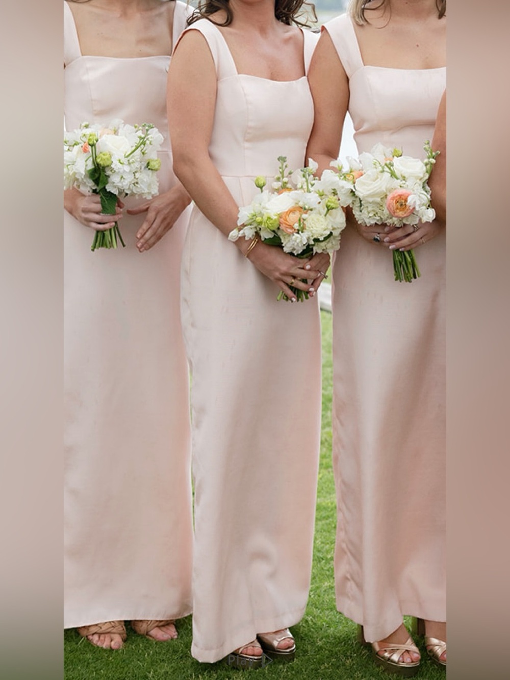 Lula Kate Blush Pink Bridesmaid Dress